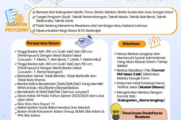 Penerimaan Mahasiswa Baru Jalur Seleksi Mandiri Poliban TA.2024/2025 ...