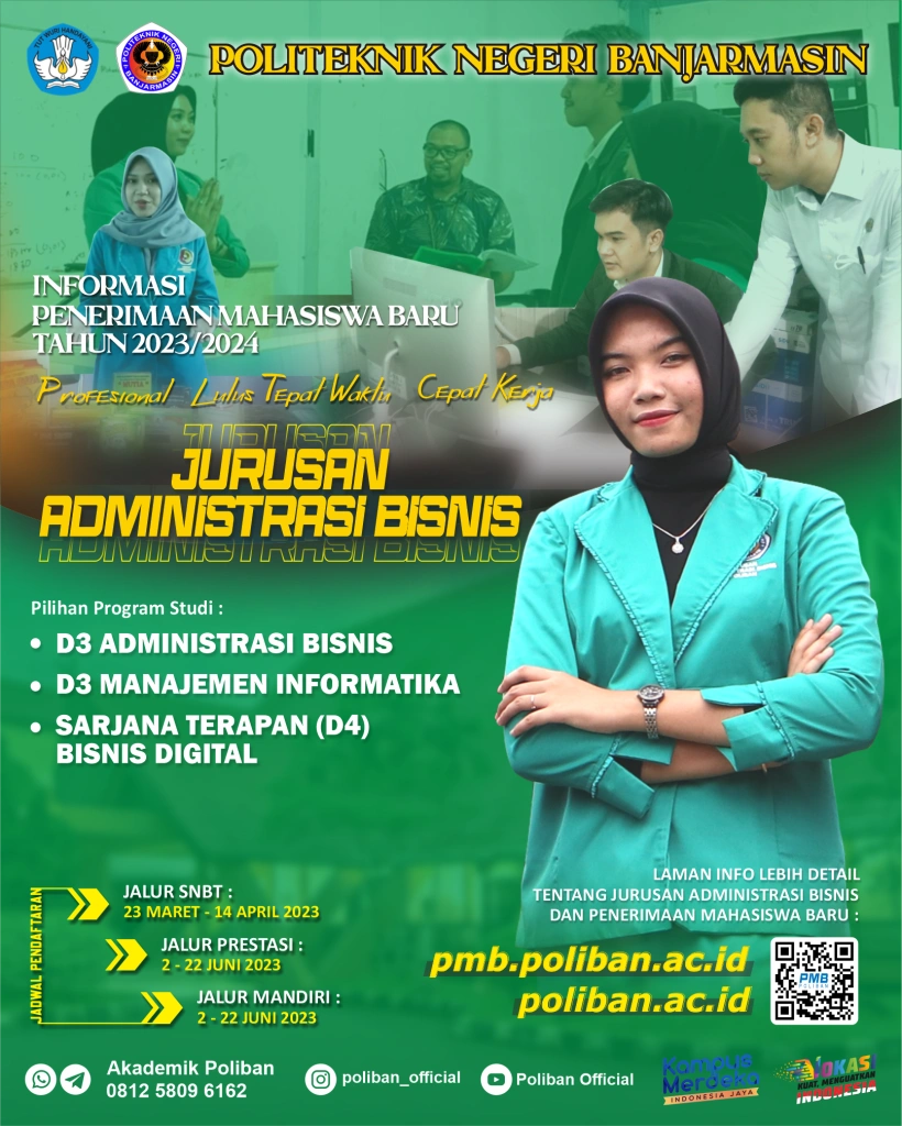 Flyers Jurusan Administrasi Bisnis 2023