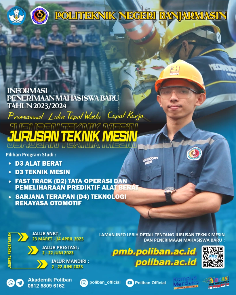 Flyers Jurusan Teknik Mesin 2023